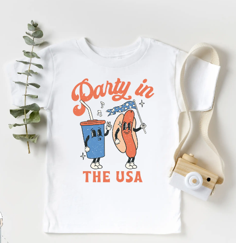 Party In The USA Kids Graphic