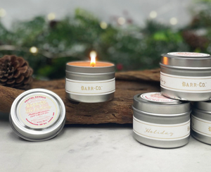Barr Co Holiday Travel Candle